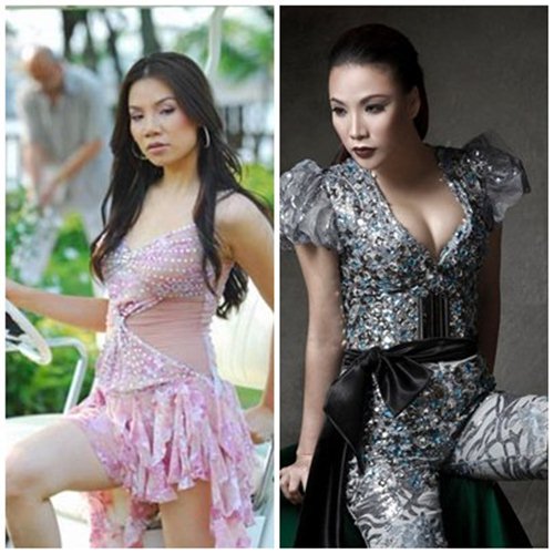 Những kiều nữ Việt có vòng 1 "thất thường"
