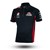 Picture of 2015 TEAM ZIP NECK POLO SHIRT NAVY/RED- MEN'S