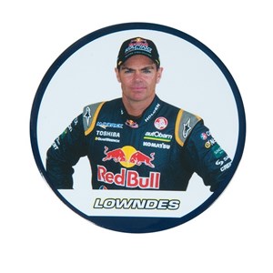 Picture of CRAIG LOWNDES BUTTON BADGE