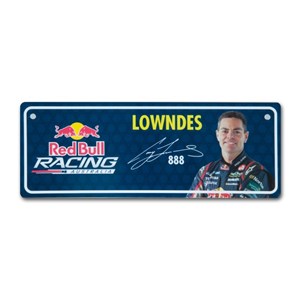 Picture of CRAIG LOWNDES NUMBER PLATE