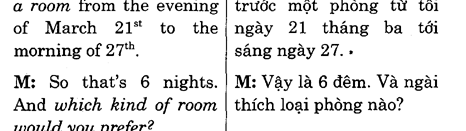Hoc Tieng Anh Khach San