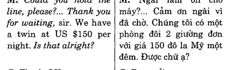 Hoc Tieng Anh Khach San