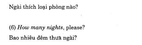 Hoc Tieng Anh Khach San