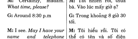 Hoc Tieng Anh Khach San