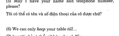 Hoc Tieng Anh Khach San