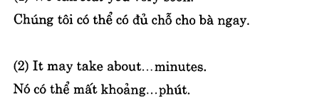 Hoc Tieng Anh Khach San