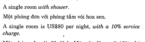 Hoc Tieng Anh Khach San