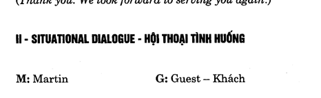 Hoc Tieng Anh Khach San