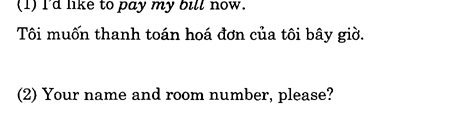 Hoc Tieng Anh Khach San