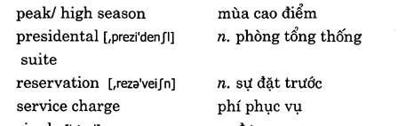 Hoc Tieng Anh Khach San
