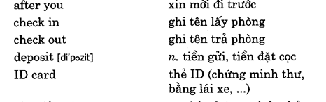 Hoc Tieng Anh Khach San