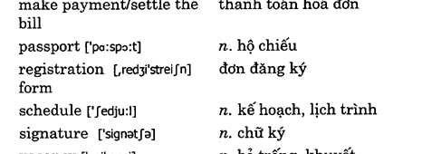 Hoc Tieng Anh Khach San