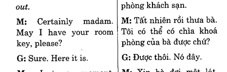 Hoc Tieng Anh Khach San