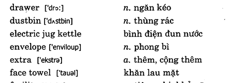 Hoc Tieng Anh Khach San