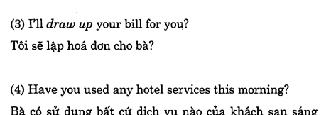Hoc Tieng Anh Khach San