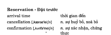 Hoc Tieng Anh Khach San