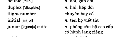 Hoc Tieng Anh Khach San
