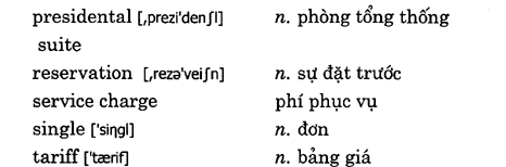 Hoc Tieng Anh Khach San