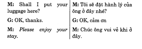 Hoc Tieng Anh Khach San