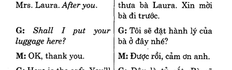 Hoc Tieng Anh Khach San