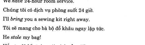 Hoc Tieng Anh Khach San