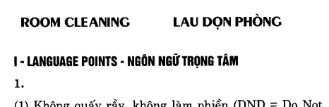 Hoc Tieng Anh Khach San