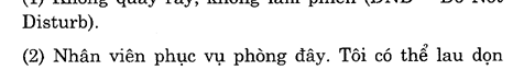 Hoc Tieng Anh Khach San