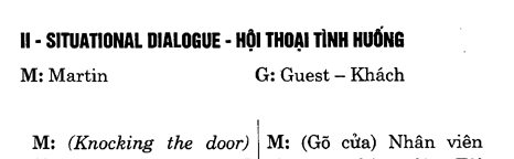 Hoc Tieng Anh Khach San