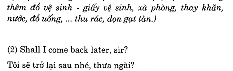Hoc Tieng Anh Khach San