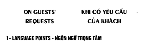 Hoc Tieng Anh Khach San