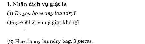 Hoc Tieng Anh Khach San