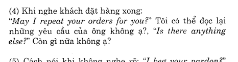 Hoc Tieng Anh Nha Hang