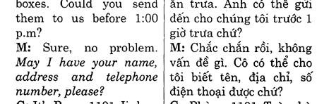 Hoc Tieng Anh Nha Hang