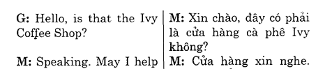 Hoc Tieng Anh Nha Hang
