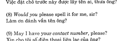 Hoc Tieng Anh Nha Hang