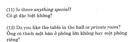 Hoc Tieng Anh Nha Hang