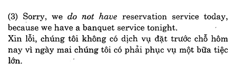 Hoc Tieng Anh Nha Hang
