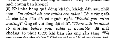 Hoc Tieng Anh Nha Hang