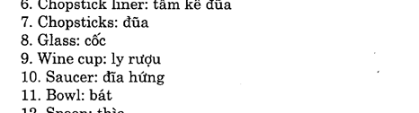 Hoc Tieng Anh Nha Hang