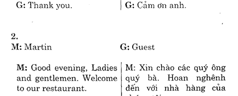 Hoc Tieng Anh Nha Hang