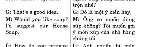 Hoc Tieng Anh Nha Hang