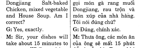 Hoc Tieng Anh Nha Hang