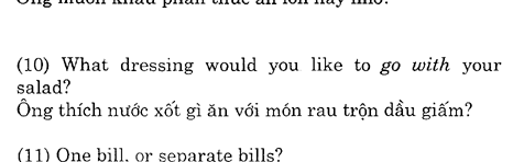 Hoc Tieng Anh Nha Hang