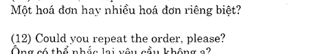 Hoc Tieng Anh Nha Hang