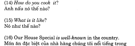 Hoc Tieng Anh Nha Hang