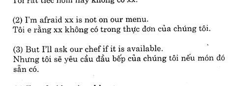 Hoc Tieng Anh Nha Hang
