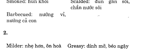 Hoc Tieng Anh Nha Hang