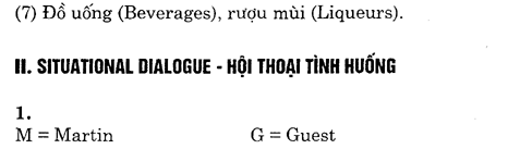 Hoc Tieng Anh Nha Hang