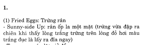 Hoc Tieng Anh Nha Hang