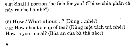 Hoc Tieng Anh Nha Hang